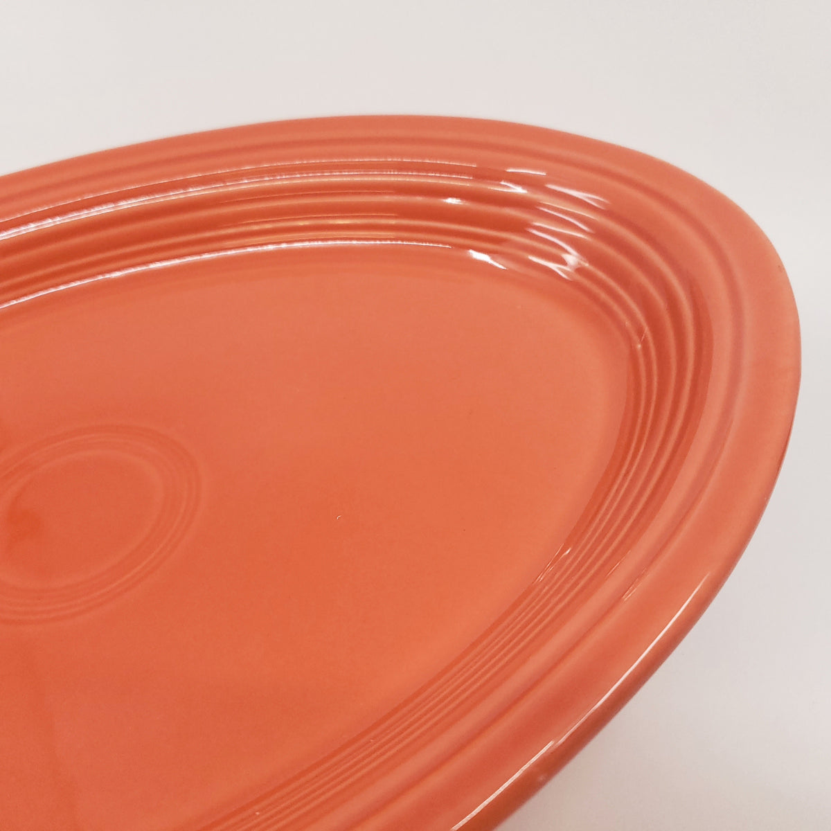 Fiestaware Serving Platter Persimmon M Designs Crafts