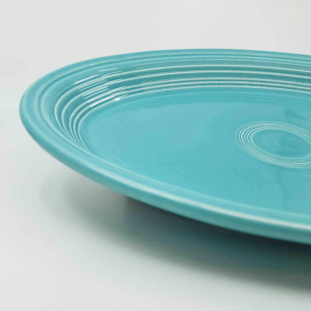 Fiestaware Serving Platter Turquoise M Designs Crafts
