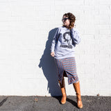 unisex sweatshirt Aretha Franklin respect silhouette singer artist model