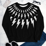 David Rose sweater sweatshirt lightning bolts Schitts Creek apparel