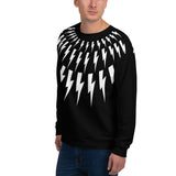 David Rose sweater sweatshirt lightning bolts Schitts Creek apparel