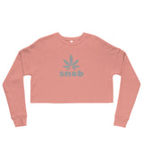 Weed Snob Crop Sweatshirt