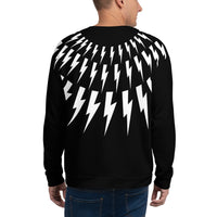 David Rose sweater sweatshirt lightning bolts Schitts Creek apparel