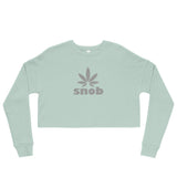 Weed Snob Crop Sweatshirt
