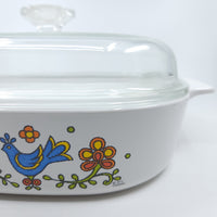 vintage corning ware country festival cooking kitchen baking retro
