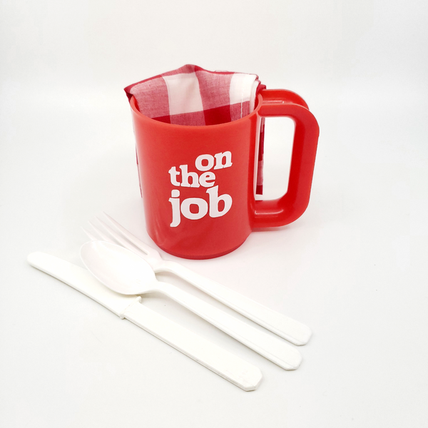 Job mug vintage 80s 9 to 5 funny gifts lunch break