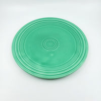 Fiesta ware luncheon plates vintage mid century original yellow green cobalt gray kitchenware dinnerware