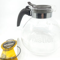 Vintage Gemco Whistler Tea Coffee Pot mid century kettle kitchen home decor