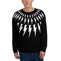 David Rose sweater sweatshirt lightning bolts Schitts Creek apparel